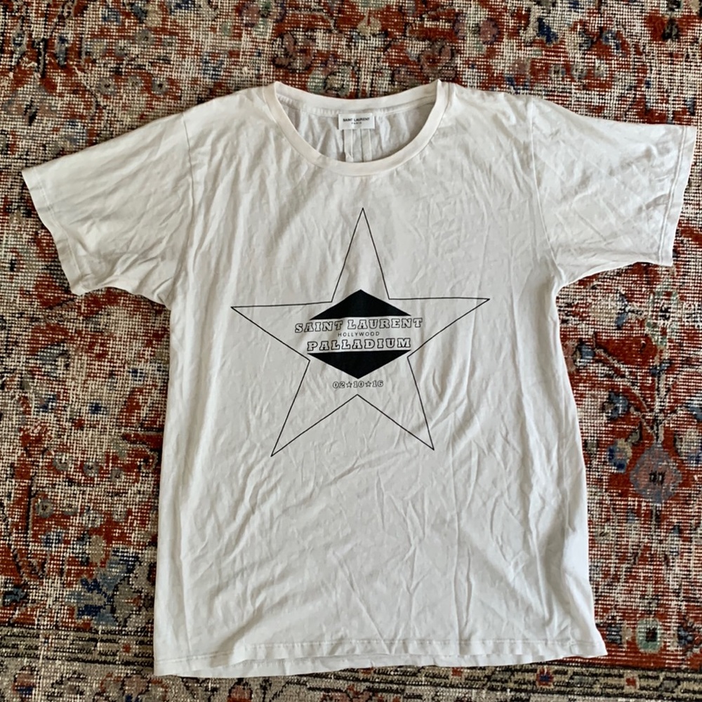 Saint Laurent Graphic T Shirt